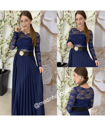 Body Amanda Renda Azul